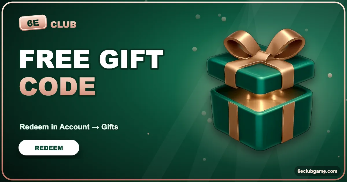 6E Club Game Gift Code banner